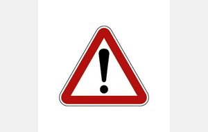 ⚠️ Modification des lieux – Entraînements et passage de flèche des 15 et 16 avril 🎯