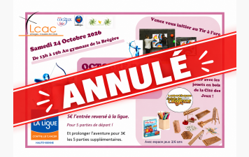 🚨 ANNULATION – JOURNÉE OCTOBRE ROSE DU 24 OCTOBRE 🎀